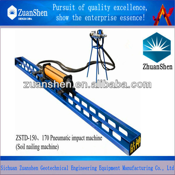 ZSTD-150 roof bolter or soil nailing machine or pneumatic impact machine