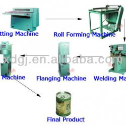 0.2-5L can/tin making production line packing packing machine