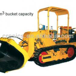 0.6CBM multipurpose side dumping crawler loader