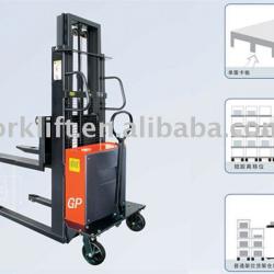 1-2Ton semi electric pallet stacker