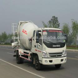 1.5 m3 Foton small concrete mixer truck