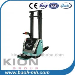 1.5ton electric pallet stacker/ walkie/rider stacker/ battery truck/electric forklift manual