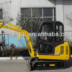 1.8 ton crawler mini excavator