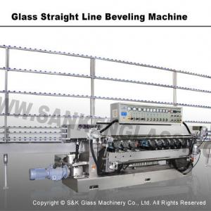 10 Motors Mirror Glass Beveling Machine