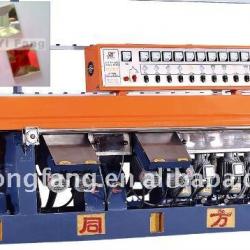 10 spindles PLC Glass straight-line edging machine