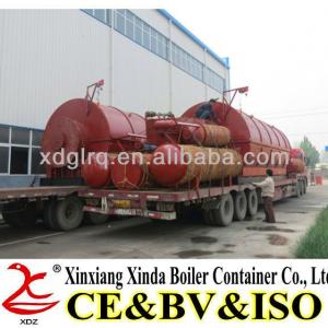 100% Environmental and Higher Quality Waste Tire Recycling Plant to Fuel Oil, Carbon Black with best service