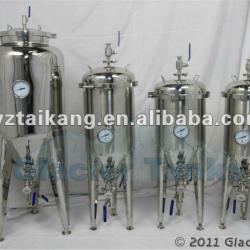 100L Conical Fermenter, Double Jacketed Beer Fermentation Tank