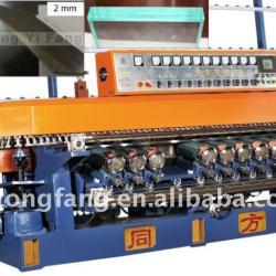 11 motors PLC Glass straight line Bevelling machine