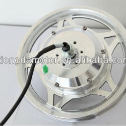 12'' 14'' Brushless Gearless Electric Bicycle Motor / E-bike Motor Rear Integrative Wheel Hub Motor