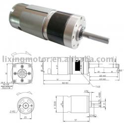 12V14RPM Planetary Gear Motor , Planet Gear Motor