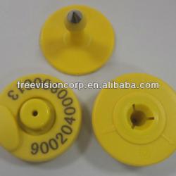 134.2khz FDX-B or HDX rfid animal ear tag for cattle/cow