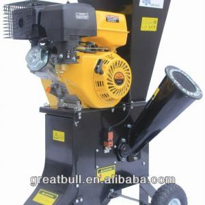 13HP gasoline 4 stroke industrial wood chipper