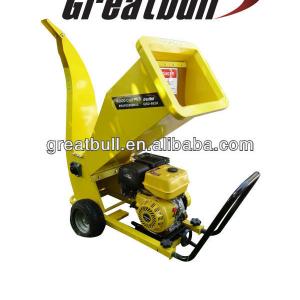 13hp gasoline high speed steel wood edge machine chipper