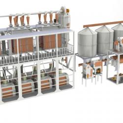 150 T/D COMPACT FLOUR FACTORY