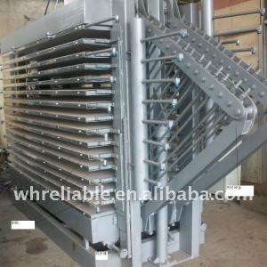 150T plywood core veneer hot press dryer with simultaneous system