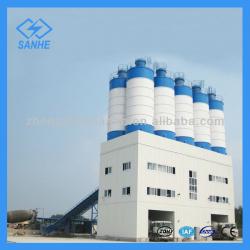 180m3/h HZS180 fixed mixing plant
