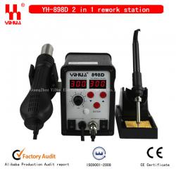 2 function in 1 YIHUA 898D SMD rework station