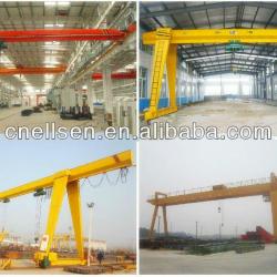 2 ton~10 ton Single Girder Semi Gantry Crane(Half Gantry Crane),semi gantry crane for sale