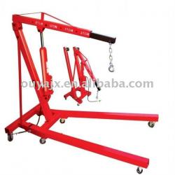 2 Ton hydraulic pneumatic folding shop &workshop crane