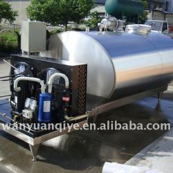 2000L horizontal Milk cooling tank