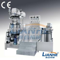 200L Fixed Type Cosmetic Cream Vacumm Homogenizing Emulsifier