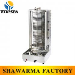 2013 4 burners electric vertical shawarma broiler machine