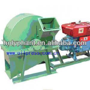 2013 hot sale diesel engine driven wood crusher for pelleting machine