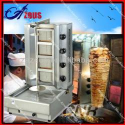 2013 hot saling LPG doner kebab grill machine(4 burner)