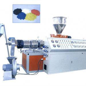 2013 new design well performance twin screw pvc plastic pelletizing machine