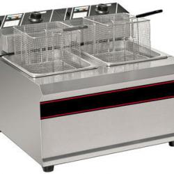 2013 New Product 2-Tank 2-Basket Electric Fryer