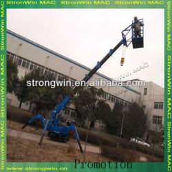 2013 promotion electric small crawler spider crane from crane hometown