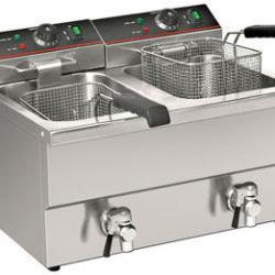 2013 Super Star Product 2-Tank 2-Basket Electric Fryer