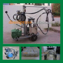 2013 top vacuum portable single cow milking machine for sale