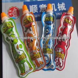 20ml spout pouch chocolate filling and capping machine