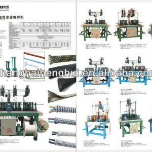 24 spindle high-temperature flexibles wires/electric cooker cables braiding machine