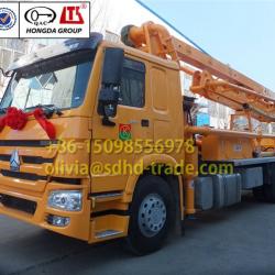 24m Mini Concrete Boom Pump Truck ISO9001&BV Approved