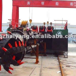 2500m3/h hydarulic cutter suction self digging dredger