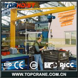 250KG 500kg 1000KG Foot Mounted Cantilever Jib Crane Fixed Type Jib Crane