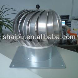 250mm cheap industrial no power roof ventilation fan