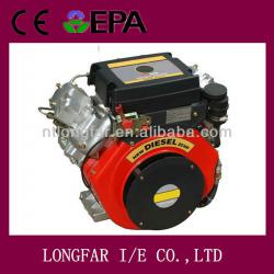25hp air-cooled V-twin cylinder diesel engine