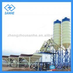 25m3/h high efficency concrete batching and mixing plant