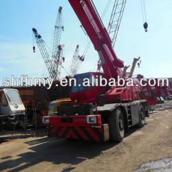 25T used rough terrain crane, original crane ,used kato crane