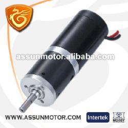 28mm dc planetary gear motor 24v AM-28P()-233-2435 with encoder for solar board