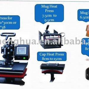 29*38cm Multifunction Combo Heat Press Machine 6 in 1