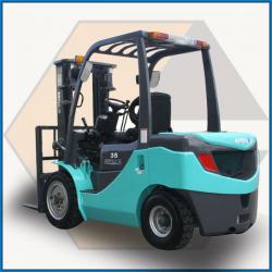 3.5 ton Diesel Forklift Truck with ISUZU engine