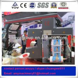 3 color 4 color 6 colors Automatic High Speed Flexo Plastic Film printing machine