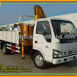 3 tons ISUZU Truck With Crane