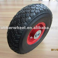 300-4 solid rubber wheel