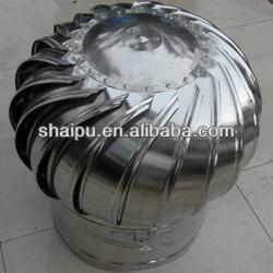 300mm unique without power roof turbine industrial ventilator fan