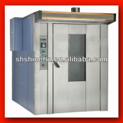 32 trays trolley stainless steel gas rotary oven